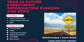 Year 10 Information Evening and Expo