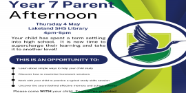 Year 7 Parent Afternoon